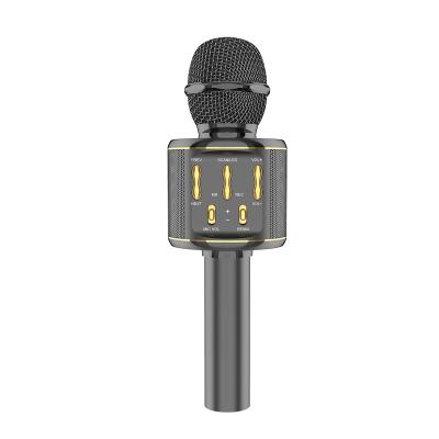 China Economic Professional Wireless Karaoke K9 Microphone Family KTV Handheld Speaker MIC for Home Music Party Microphone for sale