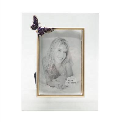 China Gifts or Collection High Quality 4x6 Table Top Personalized Gift Keepsake Photo Frame Photo Glass Frame for sale