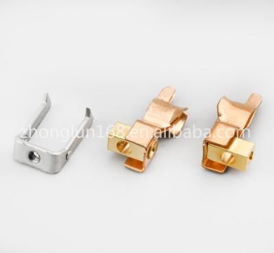 China New residential / general purpose MT two-hole series high quality socket copper stamping components for sale