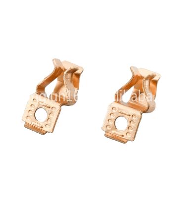 China Residential / General Purpose MJ Series High Quality Two-hole Socket Switch Copper Stamping Components for sale