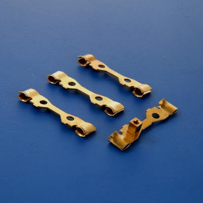 China Brass Top Precision Electrical Switch Metal Stamping Parts Dynamic Contacts for sale