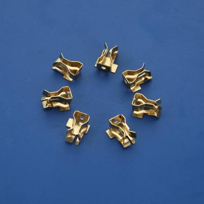 China Industrial Customized High Quality Socket Stamping Metal Brass Contact for sale