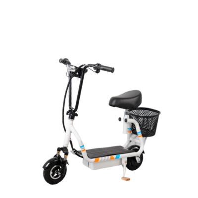 China Amoto Unisex Popular Foldable Motorcycle 2 Wheel Electric Scooter 8 Inch 24V 300W For Adult for sale