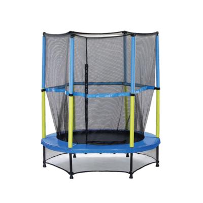 China Bungee rope suspension trampoline for kids toddler trampoline with bungee rope suspension and fence net for sale