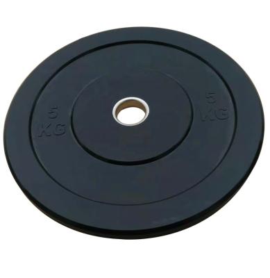 China Rubber-covered Dumbbell 2022 Wholesale rubber bumper weight plate for gym for sale