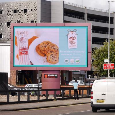 China Large Outdoor Waterproof Led Advertising Screen Display P5 LED Digital Billboard Led Video Wall for sale