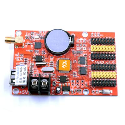 China Hd2018 LED Display Software Huidu New Product Hd-w62 Wifi Led Module Controller Card W63 for sale