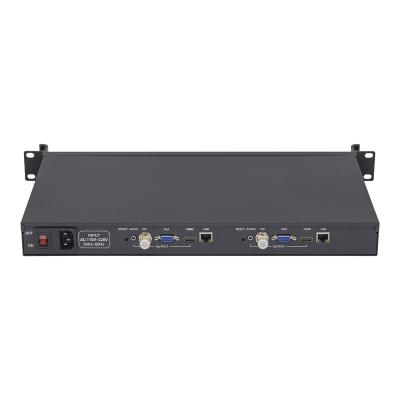 China 2 Channel SRT RTMP RTSP H.265 H.264 SDI HDMI VGA Video Capture Card Box Decoder 1U Support NVR JM3520CS-1U for sale