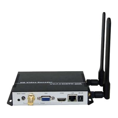 China Manufacturer SRT H265 HEVC H.264 4K Direct Video Decoder RTMP RTSP UDP Transmit Wireless With Streaming Server JM3500W5-C for sale