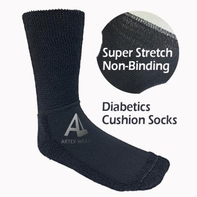 China Wholesale Antibacterial Mens Bamboo Diabetic Compression Socks OEM for sale