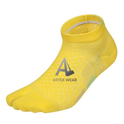 China Woman Antibacterial Custom Yoga Two Toe Separator Tabi Bunion Relief Socks for sale