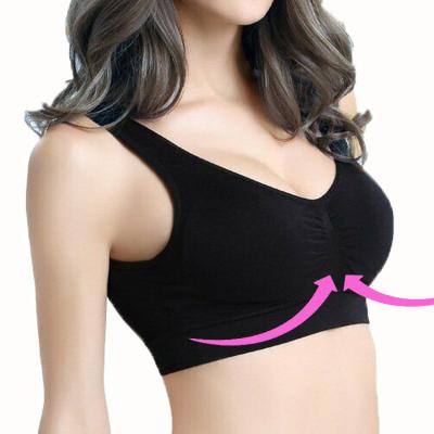 China Breathable Women Sport Yoga Seamless Cool Feeling Bra For Gym for sale