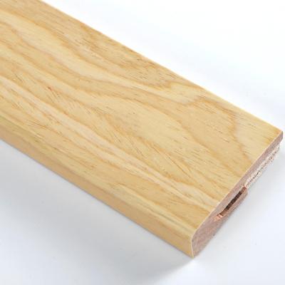 China Geran Stable Unfinished Pine Baseboard Wall Base Mount for sale