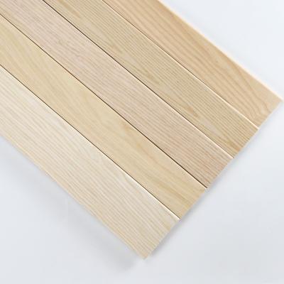 China Geran Timber Stable High Quality Natural Oak Birch Primed Casting Wood Trim Planking Board Solid Wood Profile for sale