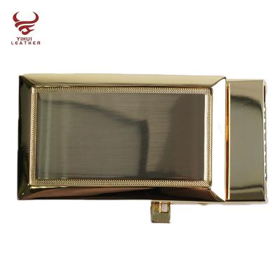 China High Quality Black Automatic Buckle Buckle 2022 Belt Ratchet Leather Belt Buckle Gold Nickel Free for sale