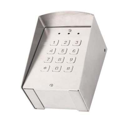 China LED Illuminated Backlit Keypad IP65 Customized Security Backlight 304 Stainless Steel LED Backlight Keypad for sale