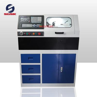 China Machinery Repair Shop Small CNC Lathe Machine CKN180 Desktop CNC Turret Lathe for sale