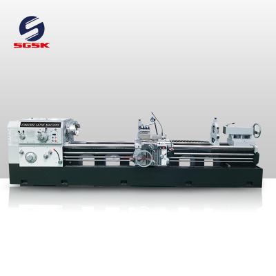 China Machinery repairs workshop price mechanical metal turning machine one piece casting lathe machine CW6180E CW6280E for sale