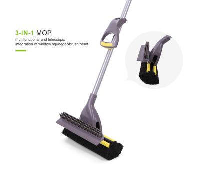 China New Dolanx BSCI Sustainable Household Sponge Cleaning Mop With Telescopic Handle And Floor Brush for sale