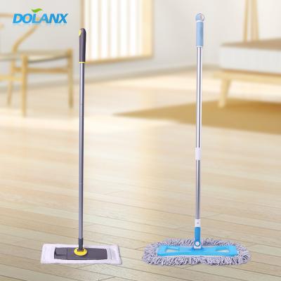 China China Factory Sustainable Multifunctional Folding Flat Handle Microfiber Floor Cleaning Mop for sale