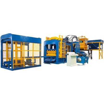 China Hotels Block Machine Cement Brick Making Machine Full Automatic Brick In Ethiopia for sale