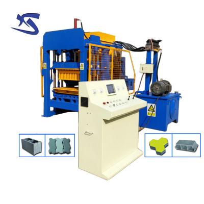 China Widely used building material stores best concrete block making machine for sale in usa / brick machine making automatic hollow block for sale