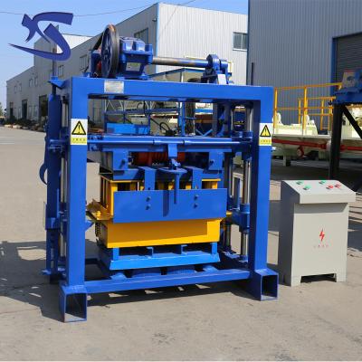 China Building material shops mini brick qt40-2 concrete block plant mini interlocking brick plant for sale