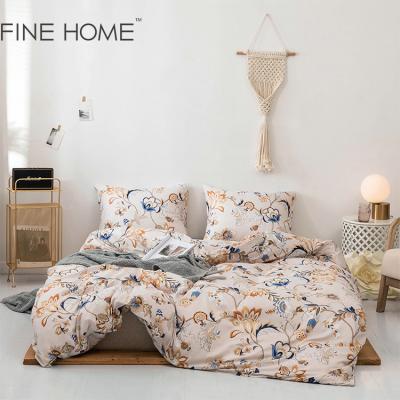 China Modern European Style Shrink-Resistant Linens 100 Cotton Bedding Set 100 Cotton Bed Sheet for sale