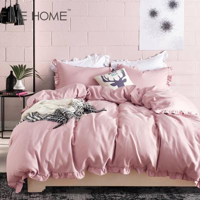 China Famous Brand Christmas King Size Polyester Fabric Dover Cover Sheets Bed Set Nondisposable Bedding for sale