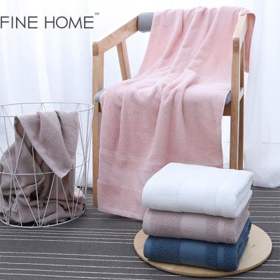 China 100% Sustainably Dry Quick Dry Towel Cotton Terry Bath Hand Face Towel Set Hair Towel for sale