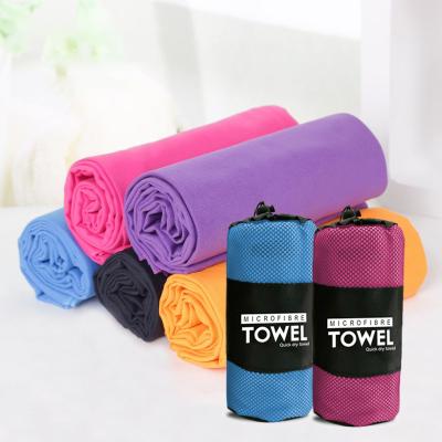 China Sustainable New Product Plain Sports Towel For Cooling Sublimation Towel Microfiber Towel Sport Magic Logo for sale