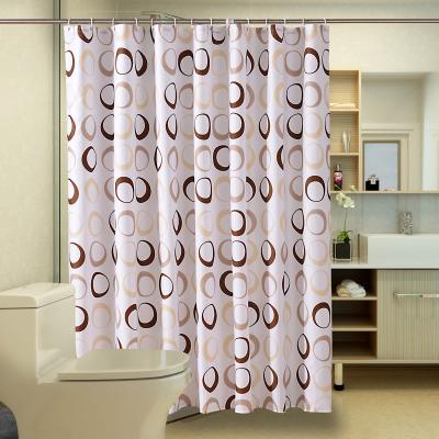 China Modern Luxurious Curtain 150*180Cm Waterproof Bathroom Shower Curtain Sets With Covers for sale