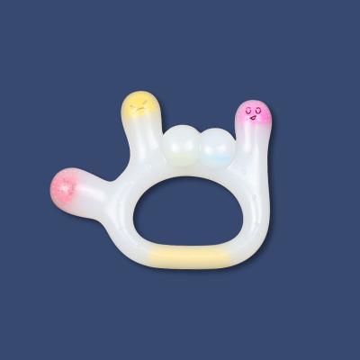 China Wholesale High Quality Customized BPA Free Silicone Teether Baby Teething Chew Toys BPA Free for sale