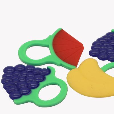 China Soft Designed Silicone Teether Baby Teether Toy China Factory Silicone Teether / Edible Grade New for sale