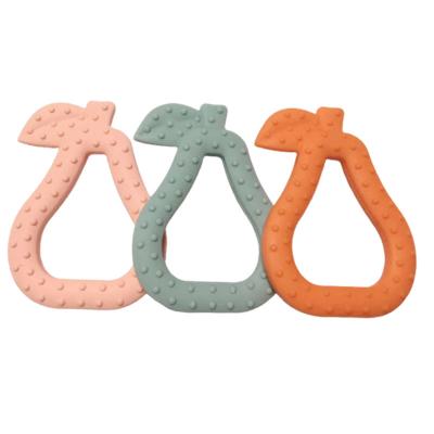 China Toy Feeding Supplies Wholesale Food Grade Soft Silicone Baby Teething Toy Talls for sale