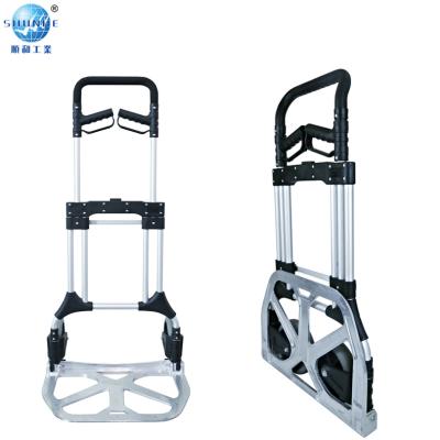 China Foldabel Wheel Factory Supply Large Loading Capacity 200kg Folding Trolley Cart For Heavy Cargo Moving for sale