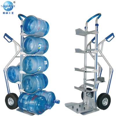 China FW-82NB Industrial Water Resistant Trolley Aluminum Folding Trolley Two Wheels Handtruck On Delivery for sale