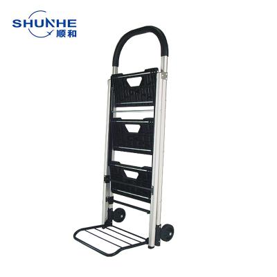 China Industrial Folding Step Ladders Cart With 264.5lbs Step And 132lbs Platform for sale