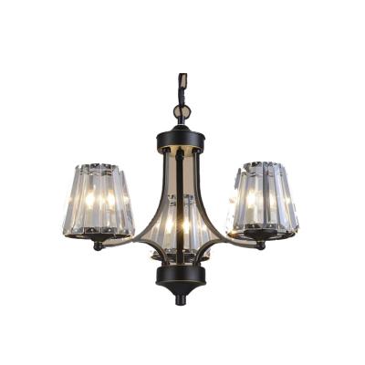 China American Modern 5 Light Chandeliers, Glass Chandelier Lights Hanging Glass Chandelier Light For Living Room for sale