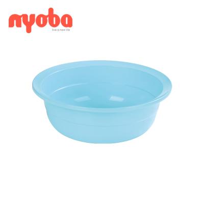 China Wholesale Viable Homio 5.5LPlastic Wash Face Basin Deep Colored Dormitory Household Baby Student Multifunctional Durable Portable Round for sale