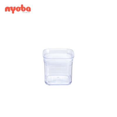 China 2019 Wholesale Freshness Preservation Air Tight Transparent Kitchen Food Storage Container AS Eco Friendly With Vacuum Canister Silicone Seal Ring for sale