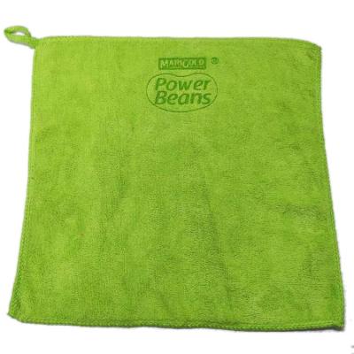 China Promotional Absorbent Microfiber Bar Towel Rack Set Towels With Custom Logo for sale