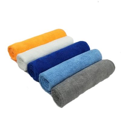 China Sale Absorbent Cheap Household Dish Cloth Microfiber Kitchen Cleaning Towels for sale