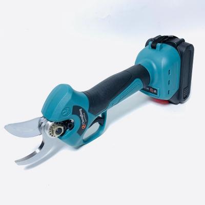 China Portable Handle 21V Fruit Tree Shears Pruners Pruning Tree Scissors 30mm Garden Shear SK5 Cordless Anti-skid Electric Thick Shear Branch Shear for sale