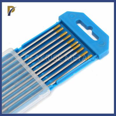 China Tig Welding Lanthanum Tungsten Electrodes WL15 DC Tungsten Electrode For Stainless Steel  Tungsten Welding Electrodes for sale