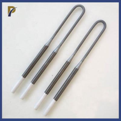 China Custom U Shape MoSi2 Molybdenum Disilicide Heating Elements For Muffle Furnace for sale