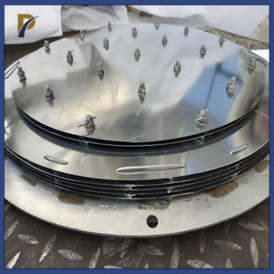 China Heat Insulation Tungsten MolybdenumFor Vacuum Furnace Tungsten Machined Parts Tungsten Disk Wolfram Sheet Wolfram Screen for sale