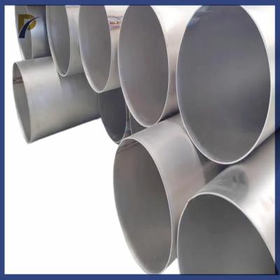 China Gr12 Titanium Welded Tubes Seawater Desalination Tubes Fluid Transport Pipe for sale