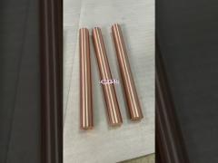 Diameter 35mm Good Thermal Conductivity Tungsten Copper Alloy Rod For Industrial Manufacturing