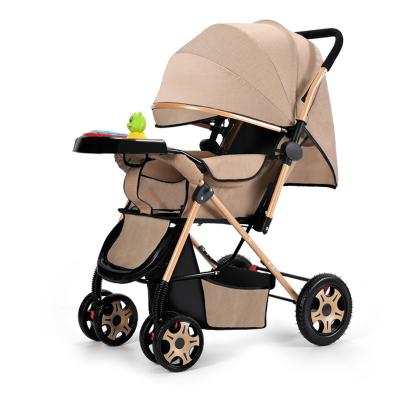 China Hot-selling Luxury Baby Carrier Baby Travel 3 in 1 Foldable Travel Mom Pram Lightweight Newborn Baby Stroller Cheap Purchase for sale